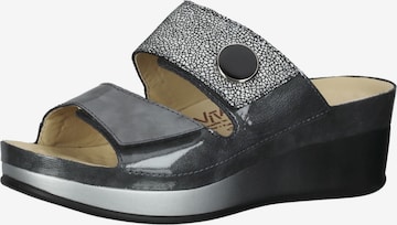 vital Mules in Grey: front