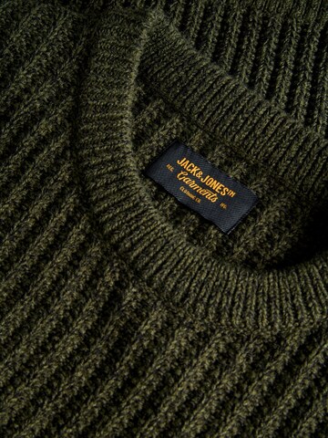 žalia Jack & Jones Plus Megztinis 'JJJAXON'