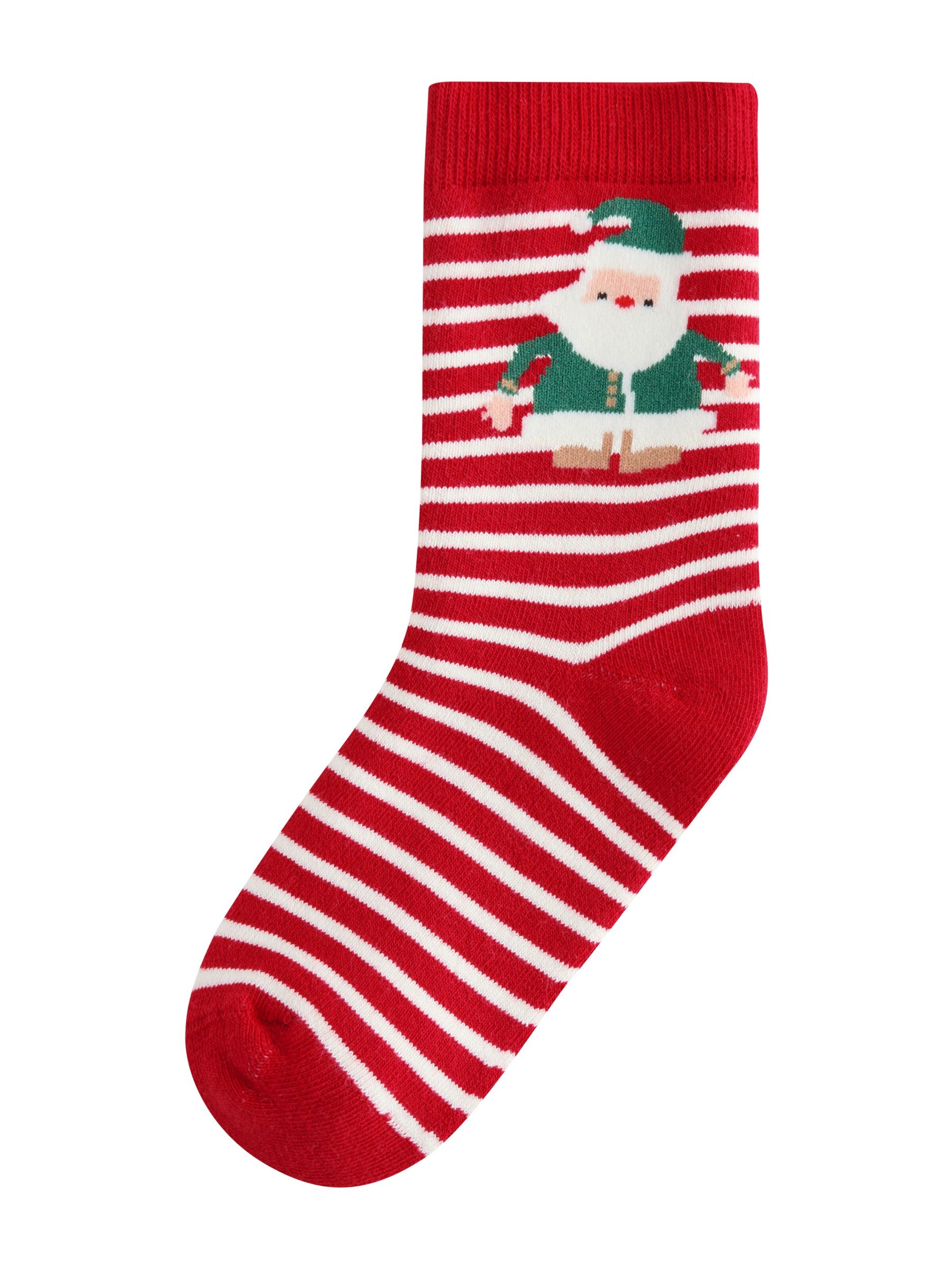 Chaussettes 'Christmas' Next en gris