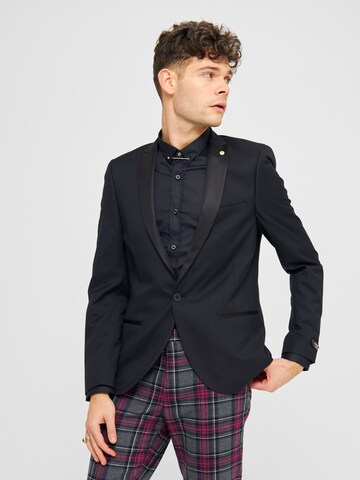 Twisted Tailor Slim fit Suit Jacket 'Hunter' in Black: front