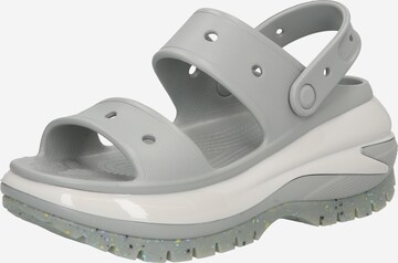 Crocs Босоножки 'Classic Mega Crush' в Серый: спереди