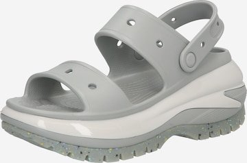 Crocs Sandals 'Classic Mega Crush' in Grey: front