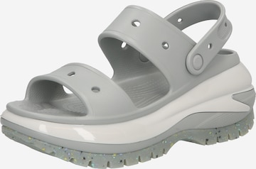 Crocs - Sandália 'Classic Mega Crush' em cinzento: frente