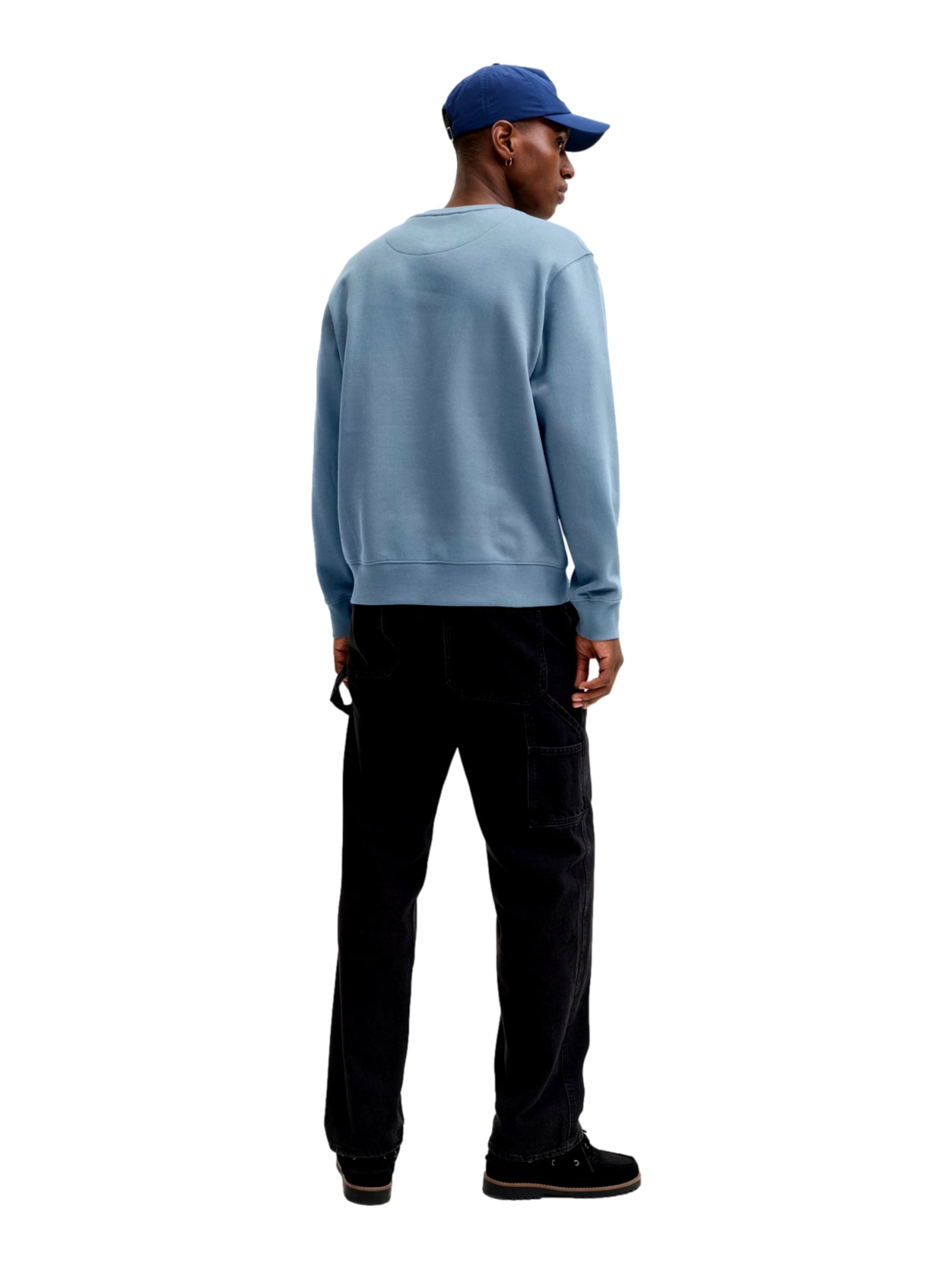 JACK & JONESSweater majica 'JJEStar' - plava boja