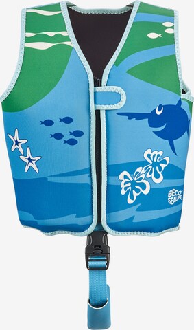 BECO the world of aquasports Sports Vest in Blue: front