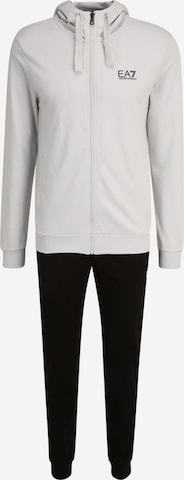 EA7 Emporio Armani - Ropa para correr en gris: frente