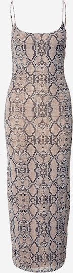 Suknelė iš Gina Tricot, spalva – kremo / ruda / juoda, Prekių apžvalga