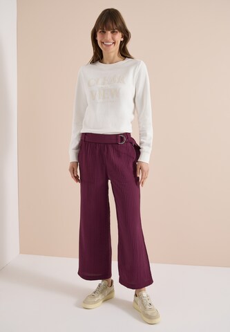 CECIL Wide Leg Hose in Rot