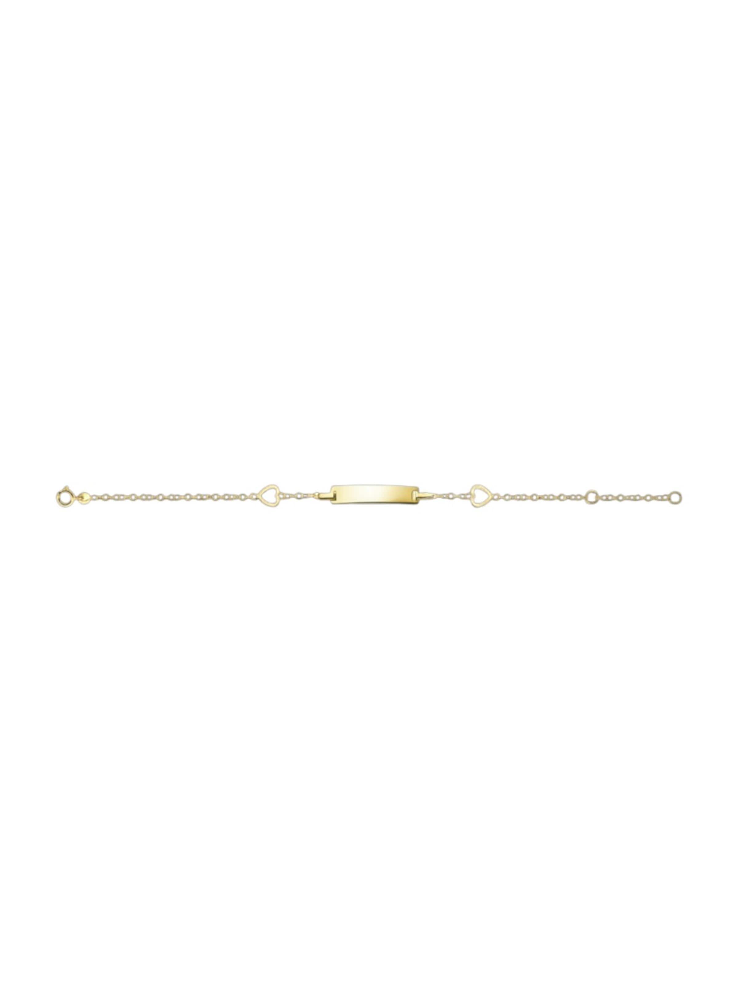 DIAMANT LETERNEL Armband 'Armband aus 375 Gelbgold für Kinder' in Goud