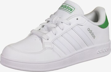 ADIDAS PERFORMANCE Athletic Shoes 'Breaknet' in White: front