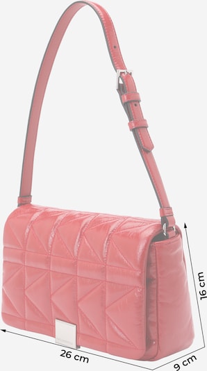 Geantă de umăr Karl Lagerfeld pe roșu, Vizualizare produs