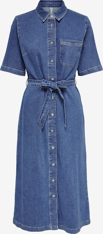 ONLY Košeľové šaty 'Lana' - Modrá: predná strana