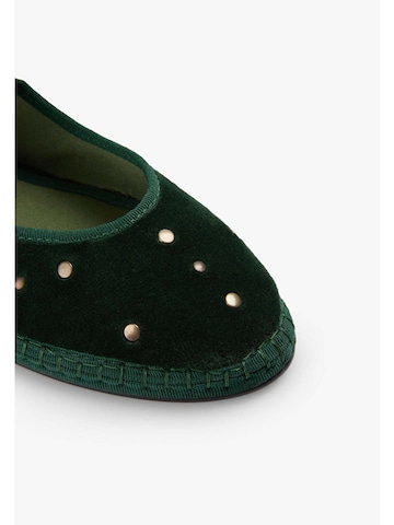 Scalpers Ballerina met riempjes ' ' in Groen: voorkant