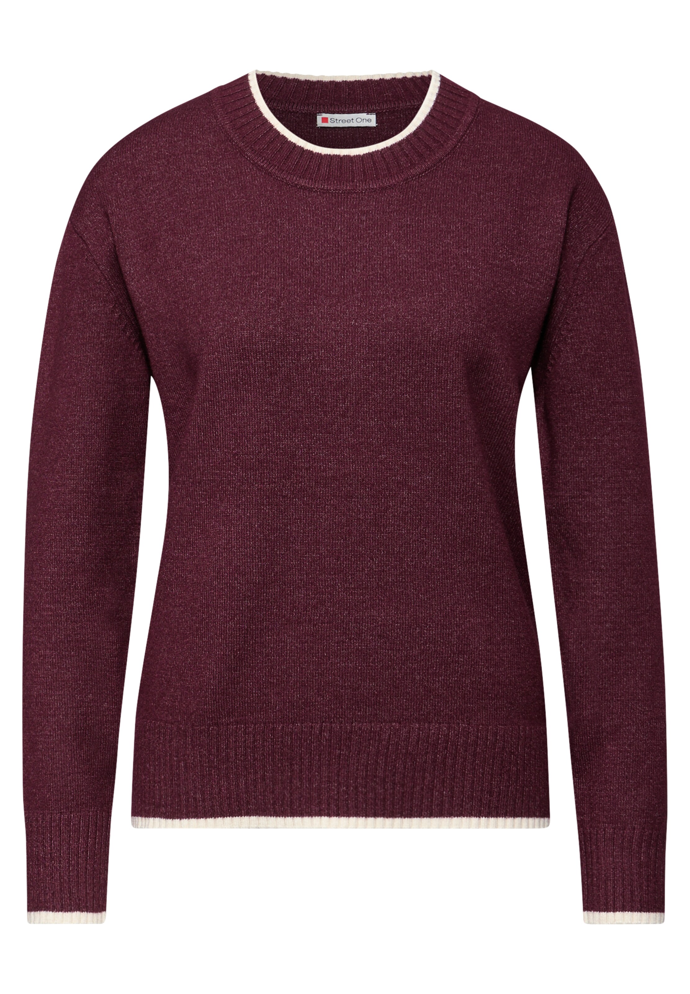 STREET ONE Pullover in Rot: Vorderseite