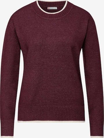 STREET ONE Pullover in Rot: Vorderseite