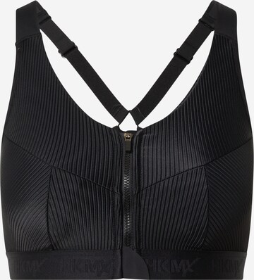 HKMX Bustier Sport-BH in Schwarz: predná strana