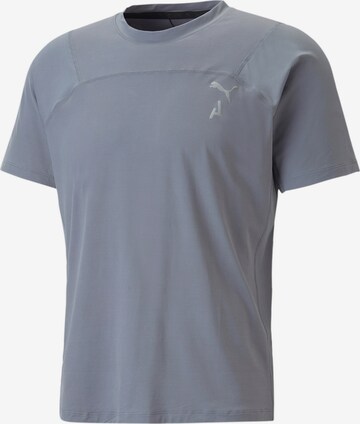 PUMATehnička sportska majica 'SEASONS' - siva boja: prednji dio