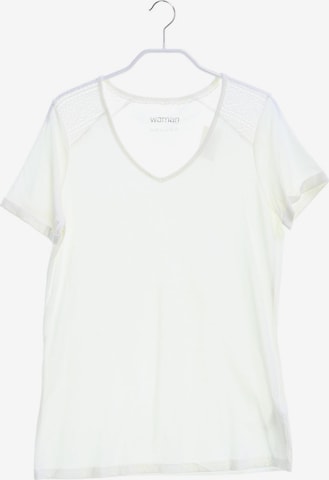 Tchibo Top & Shirt in S-M in White: front