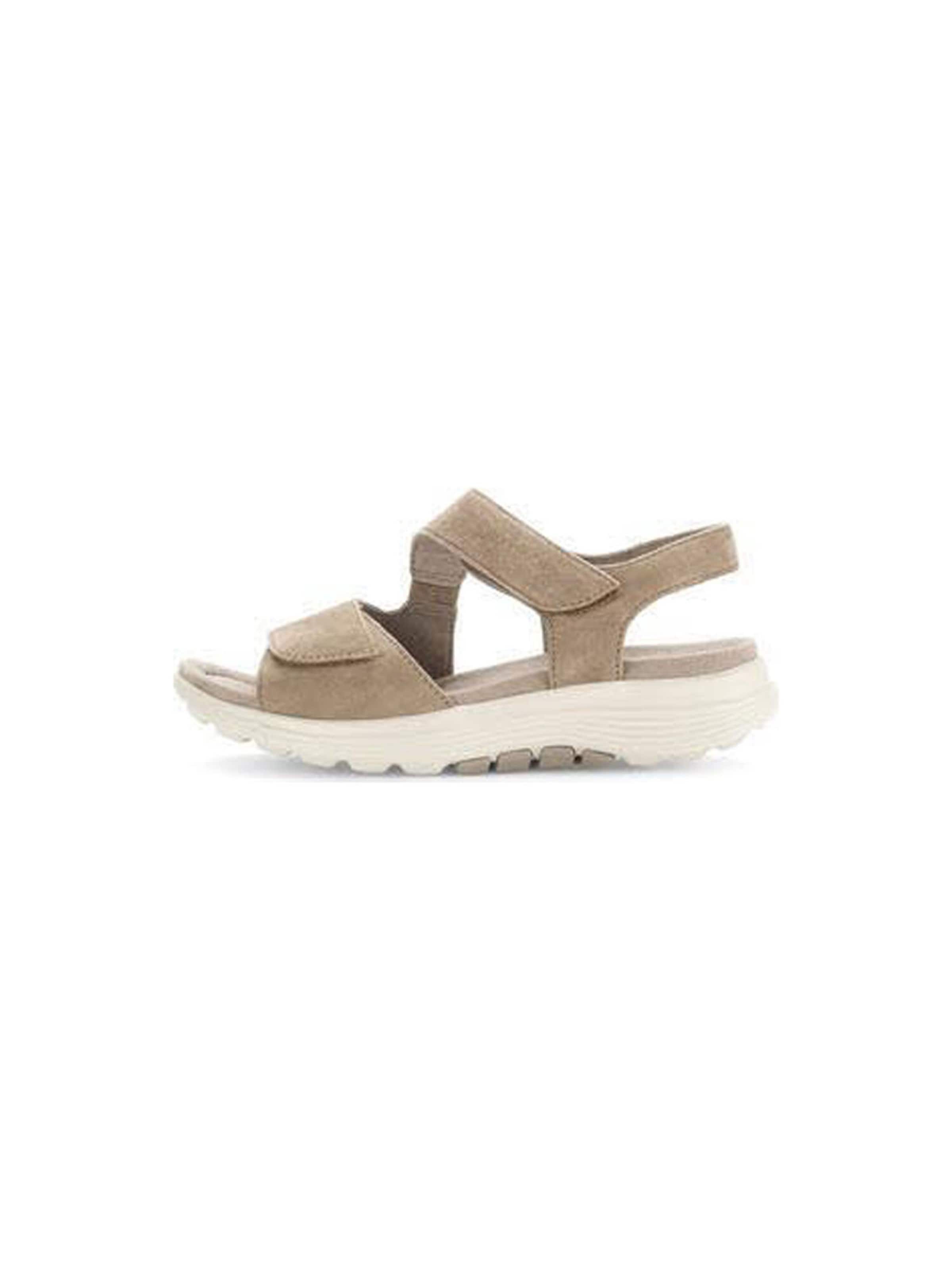 GABOR Sandale in Beige: Vorderseite