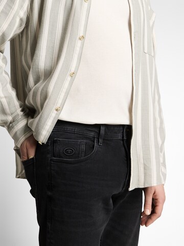 TOM TAILOR tavaline Teksapüksid 'JOSH', värv must