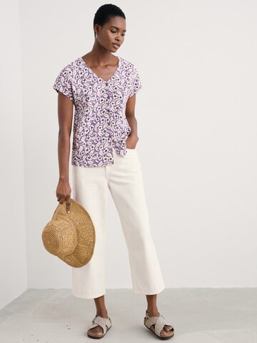 Seasalt Cornwall Shirt 'Studio Glass' in Lila