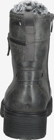 Bama Lace-Up Ankle Boots in Grey