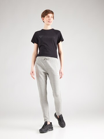Hummel Slimfit Sportbroek 'Noni 2.0' in Grijs