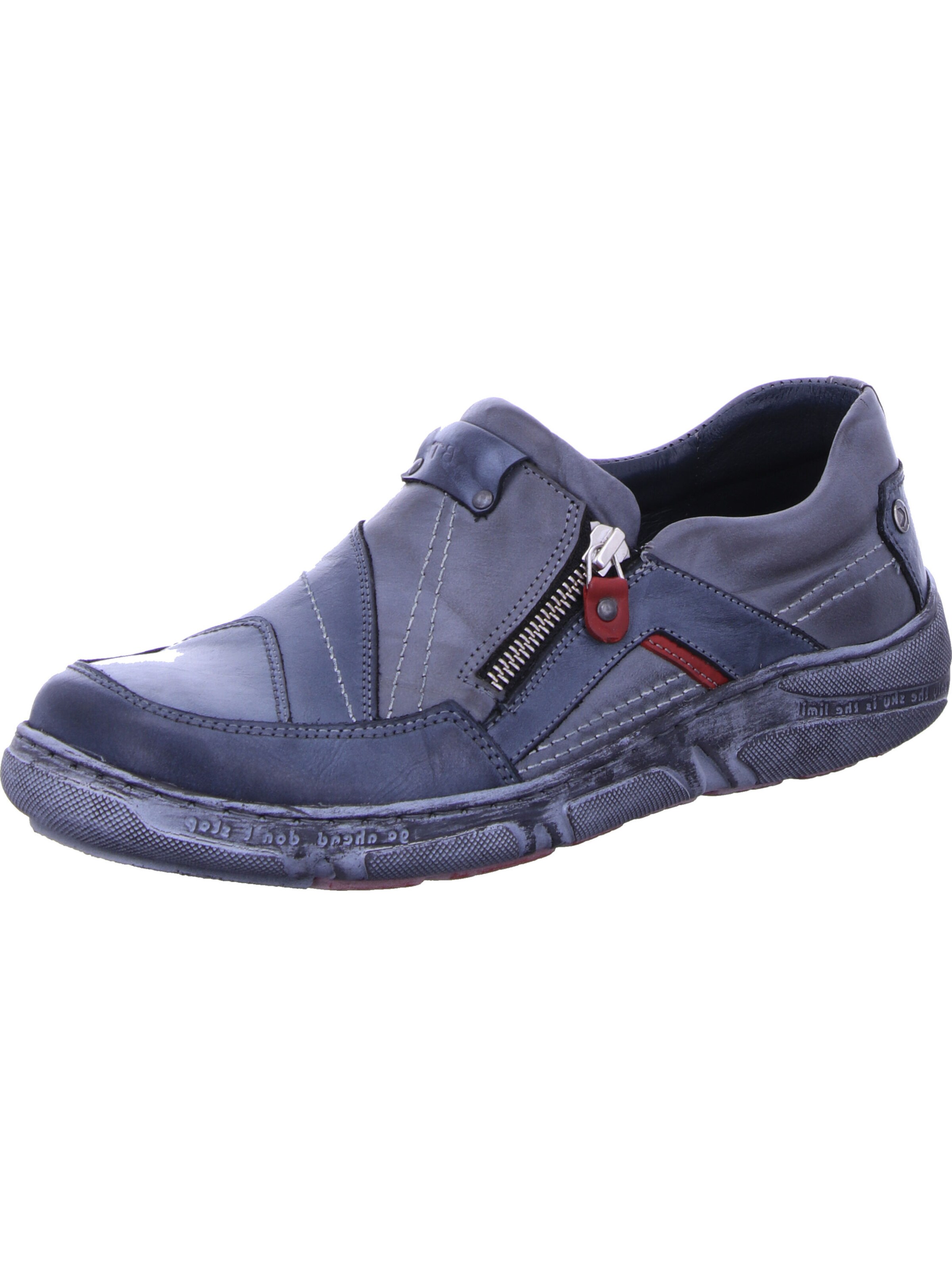 KRISBUT Slipper in Grau: Vorderseite