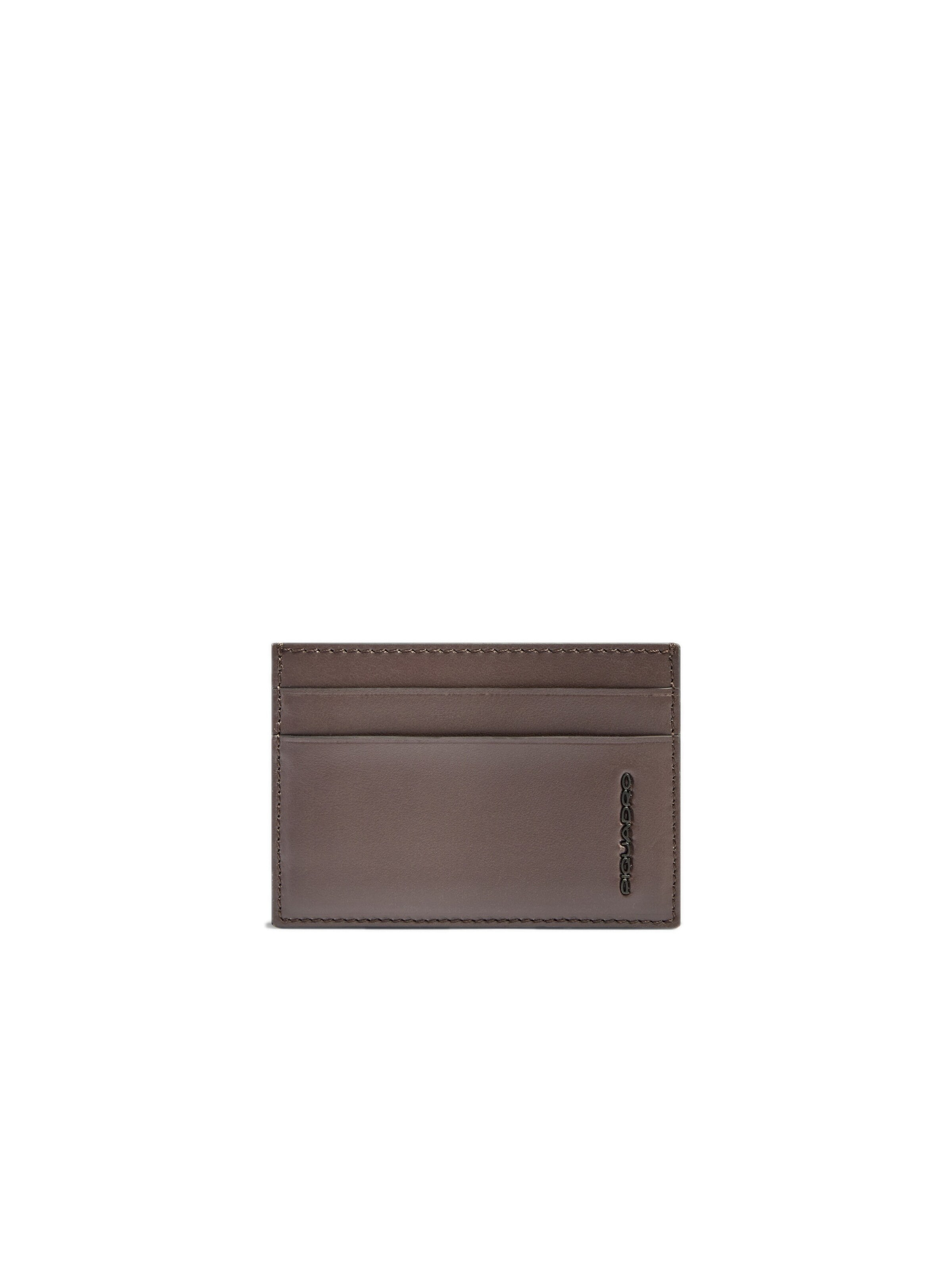 Piquadro Portemonnee in Bruin: voorkant