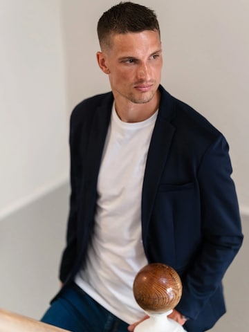 Regular fit Giacca business da completo ' The Original ' di TEESHOPPEN in blu