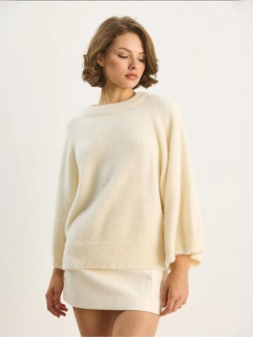 Pull-over 'Pullover' Bianco Lucci en beige