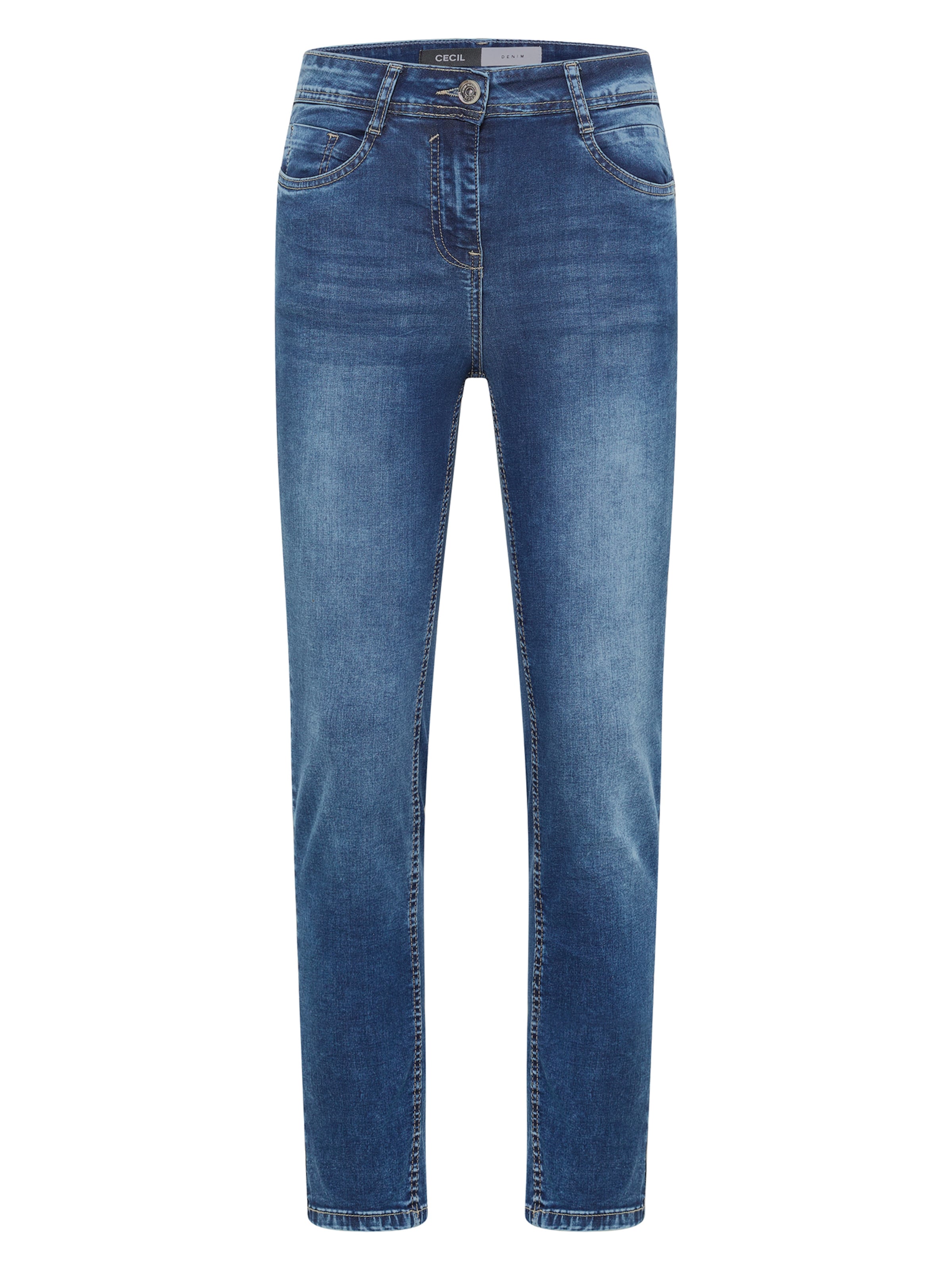 CECIL - Slimfit Vaquero 'Toronto' en azul: frente