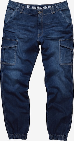 JP1880 Regular Cargo Jeans in Blue: front