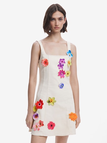 Robe Desigual en mélange de couleurs : devant