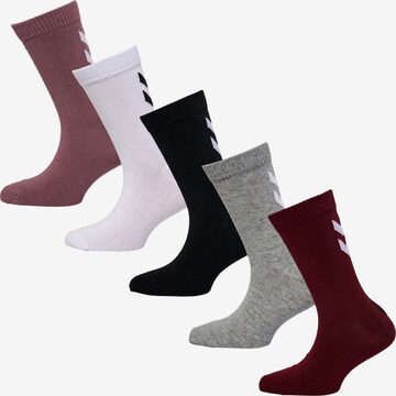 Hummel Socken 'Make My Day' in Grau: predná strana