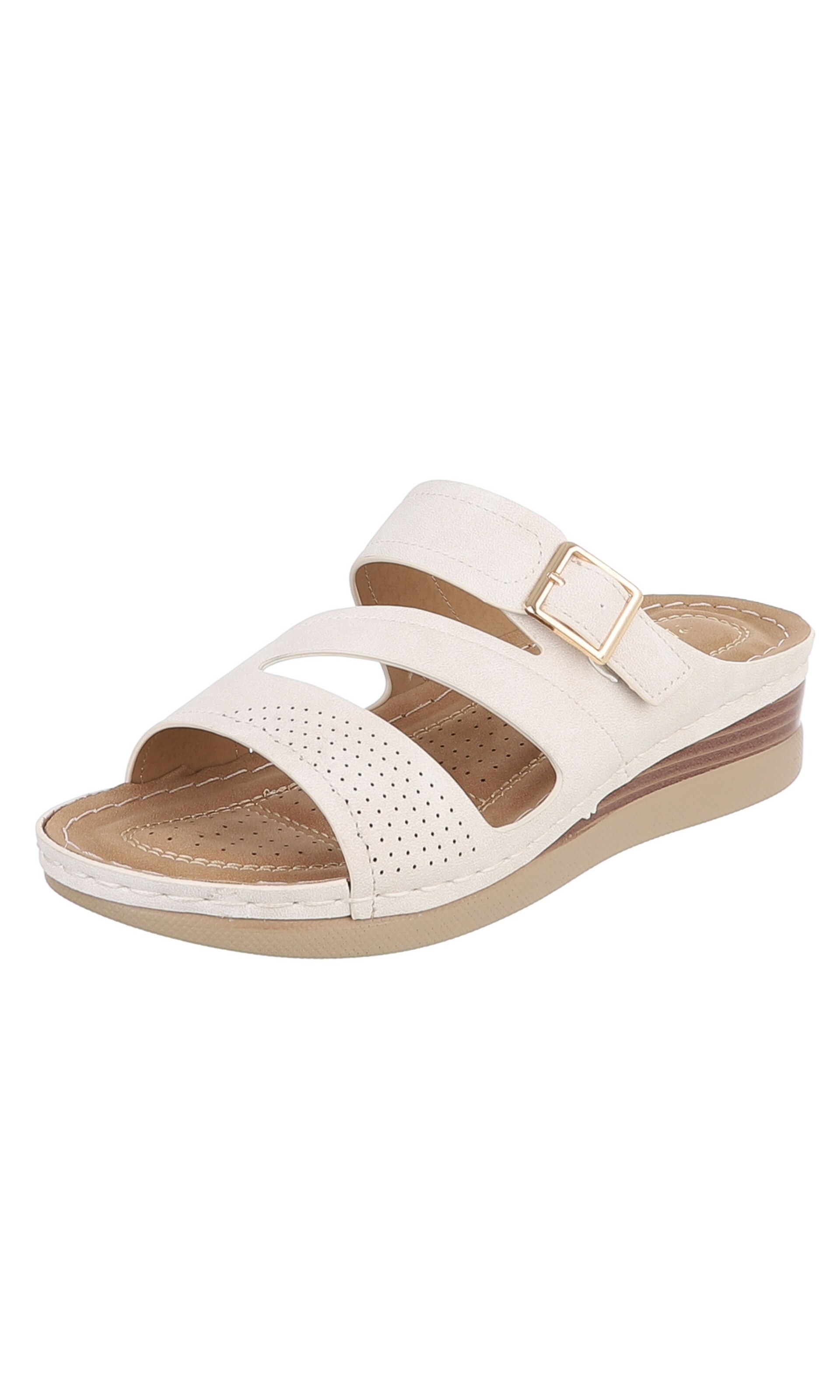Ital-Design Mules in 36 in Cream, Item view
