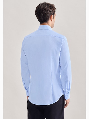 SEIDENSTICKER Slim Fit Бизнес риза в синьо