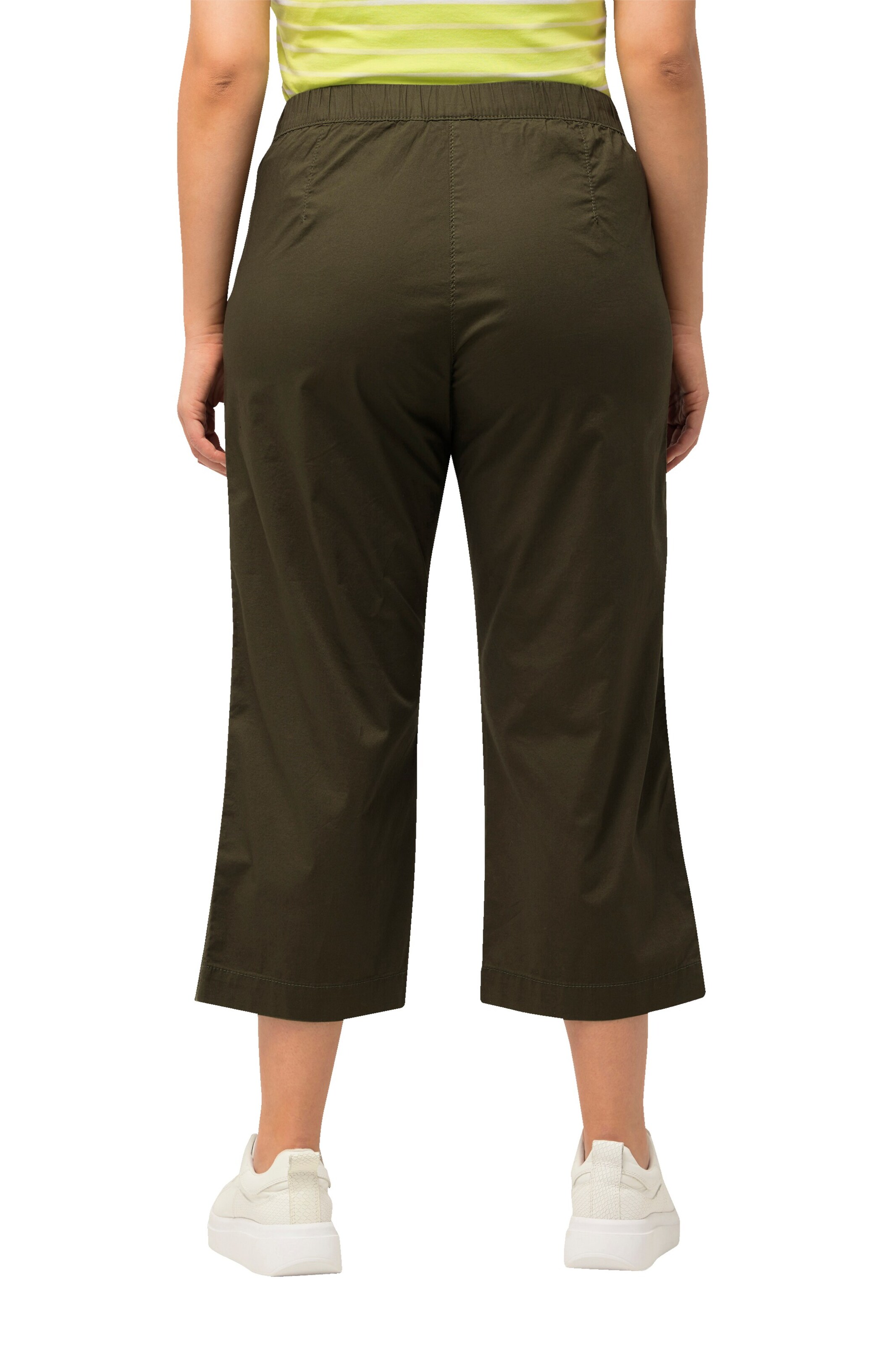 Ulla Popken Loosefit Broek in Groen