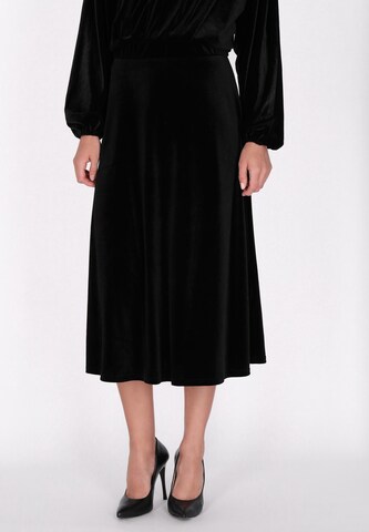 DreiMaster Klassik Skirt in Black: front