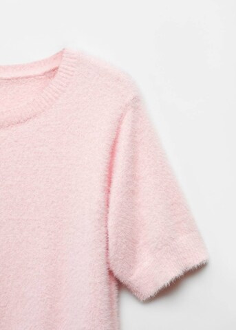 MANGO Sweater 'Minutu' in Pink