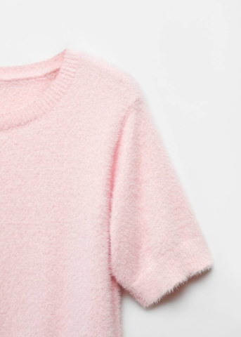 MANGO Пуловер 'Minutu' в розово