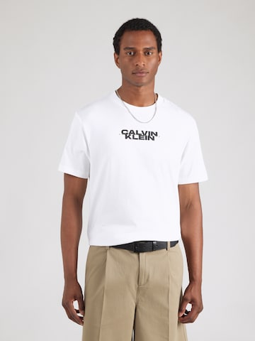 Calvin Klein Jeans Μπλουζάκι '20S' σε λευκό