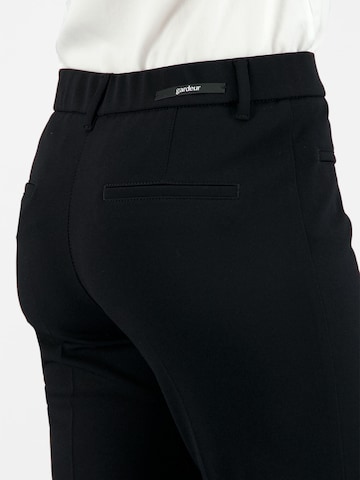 ATELIER GARDEUR Slimfit Hose ZENE in Schwarz