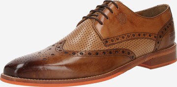 MELVIN & HAMILTON Lace-Up Shoes 'Martin' in Brown: front