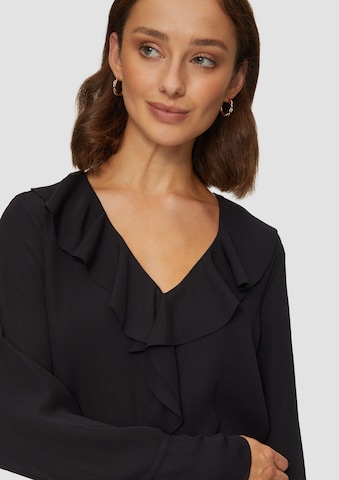 Chemisier s.Oliver BLACK LABEL en noir