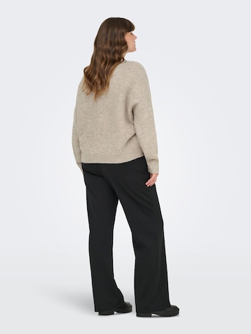 Cardigan 'ONLCARZOEY' ONLY Carmakoma en beige