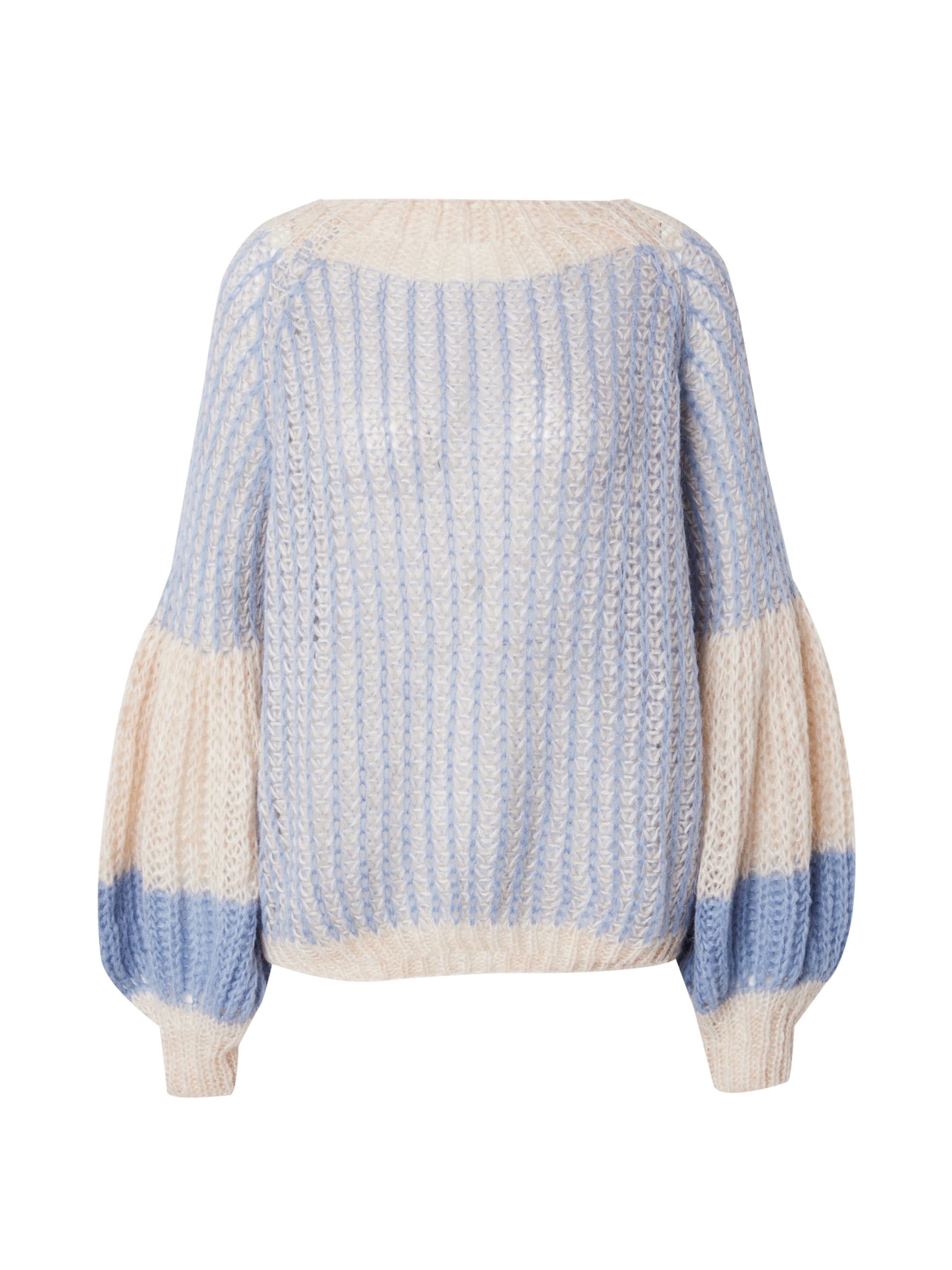 Pull-over Noella en bleu : devant