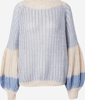 Pull-over Noella en bleu : devant