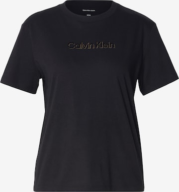T-shirt 'CLASSIC' Calvin Klein Jeans en noir : devant