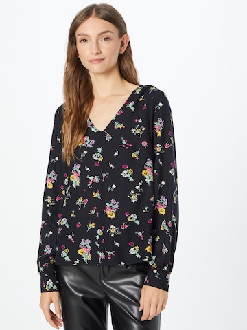 VERO MODA Blouse in Zwart: voorkant